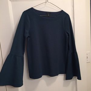 SOLD- Ann Taylor Teal Blouse